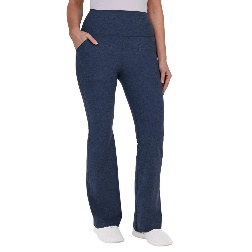 Marika Leggings Women Medium‎ Purple Excellent High Rise Pockets 916-303-B11